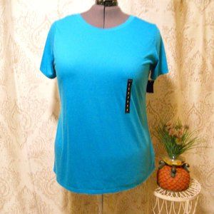 NWT Torrid 2X Teal S/S Classic T-shirt